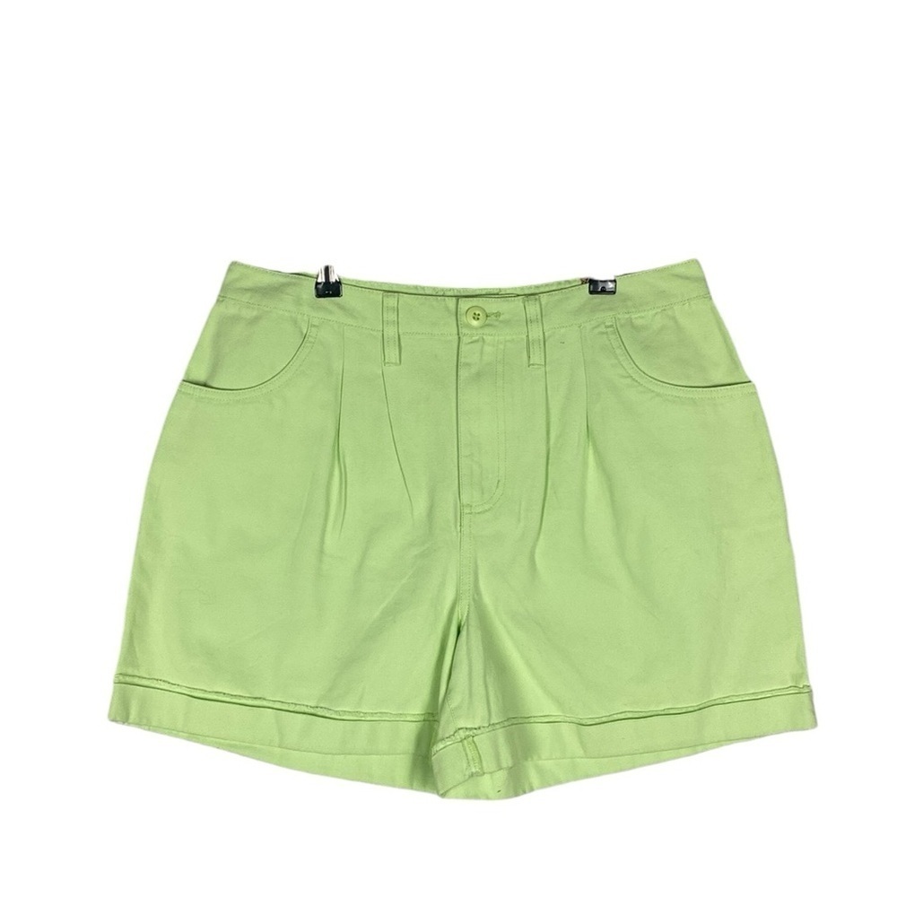 Vans lime green chino shorts